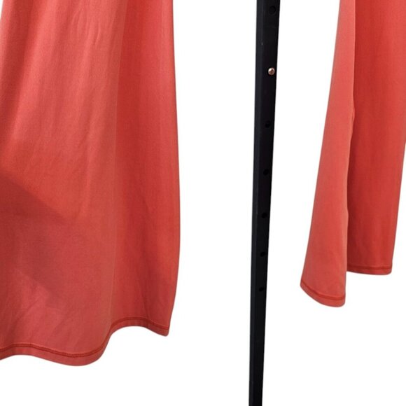 Aerie Offline Real Me Extra Flare Twist Front Leggings, Yoga, Orange, Size Small - Picture 8 of 9